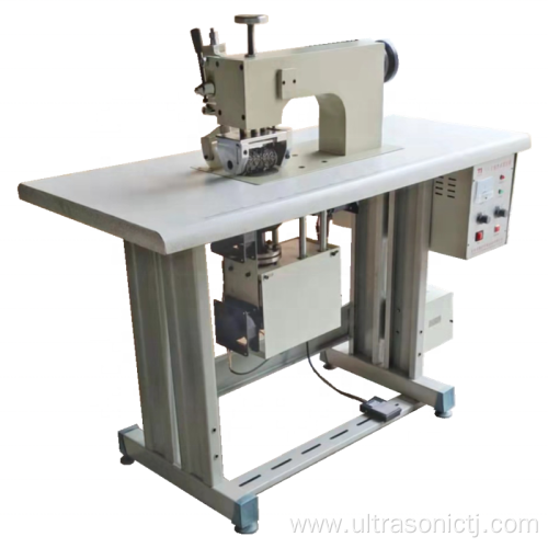 TJ-100S type high quality ultrasonic embossing sewing machine ultrasonic thermal bonding machine